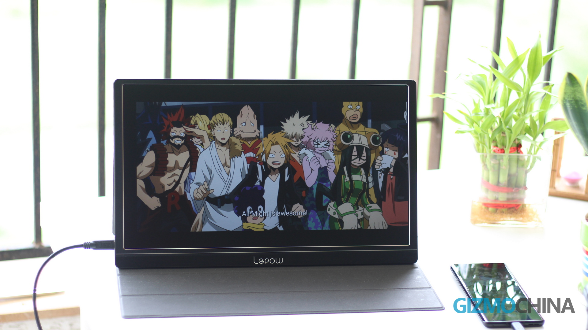 Lepow 휴대용 모니터 검토 33 