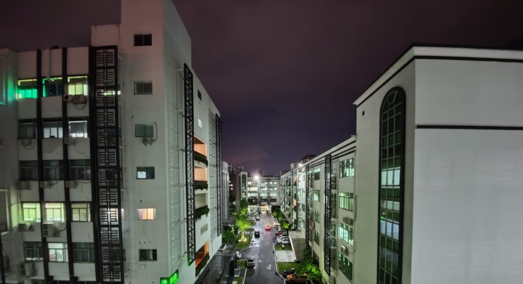 광각 야간 모드 